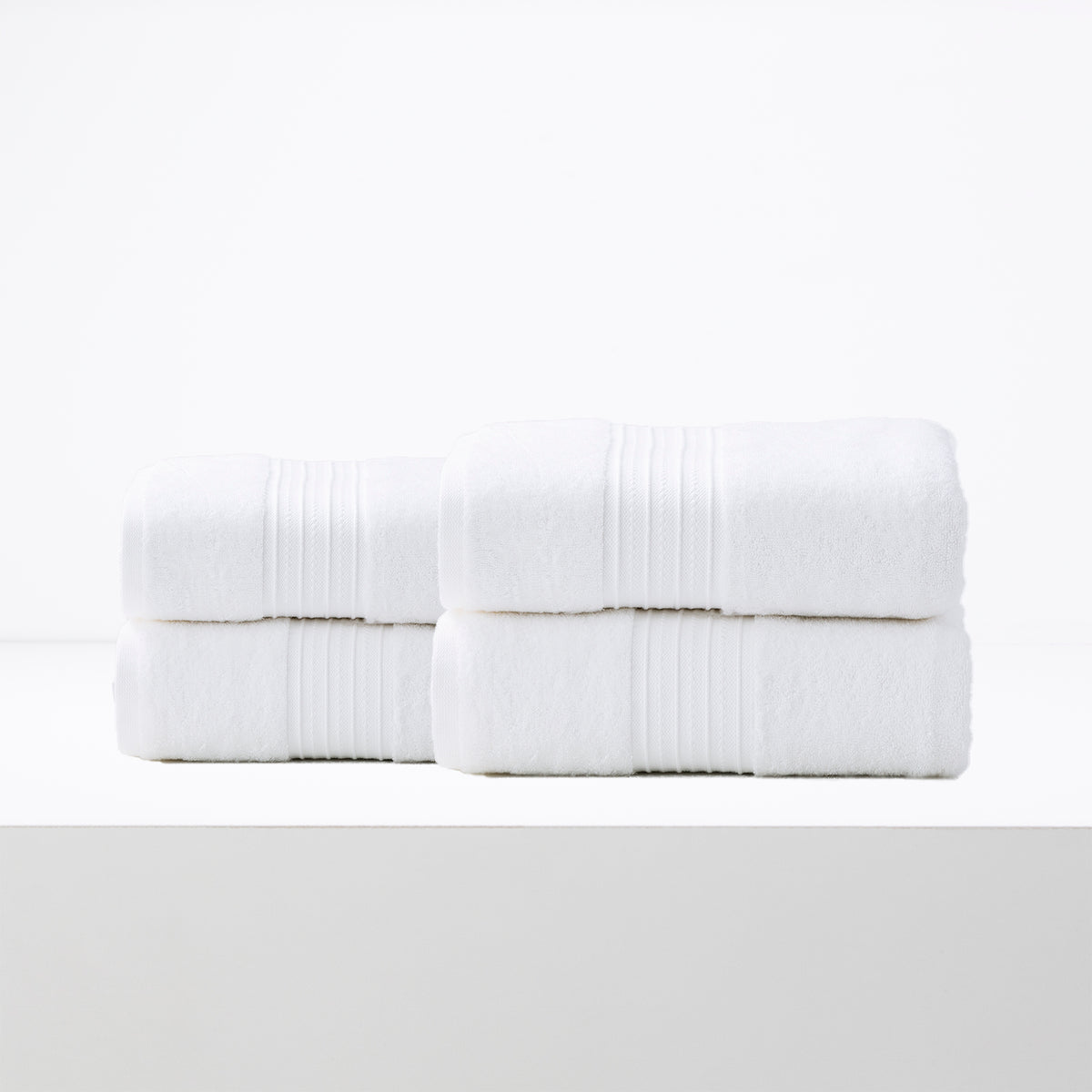 Brentwood 650 GSM Low Twist 4 Pack Bright Bath Sheet by Renee Taylor