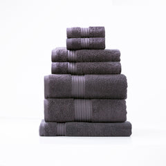 Brentwood 650 GSM Low Twist 7 Piece Carbon Bath Sheet by Renee Taylor