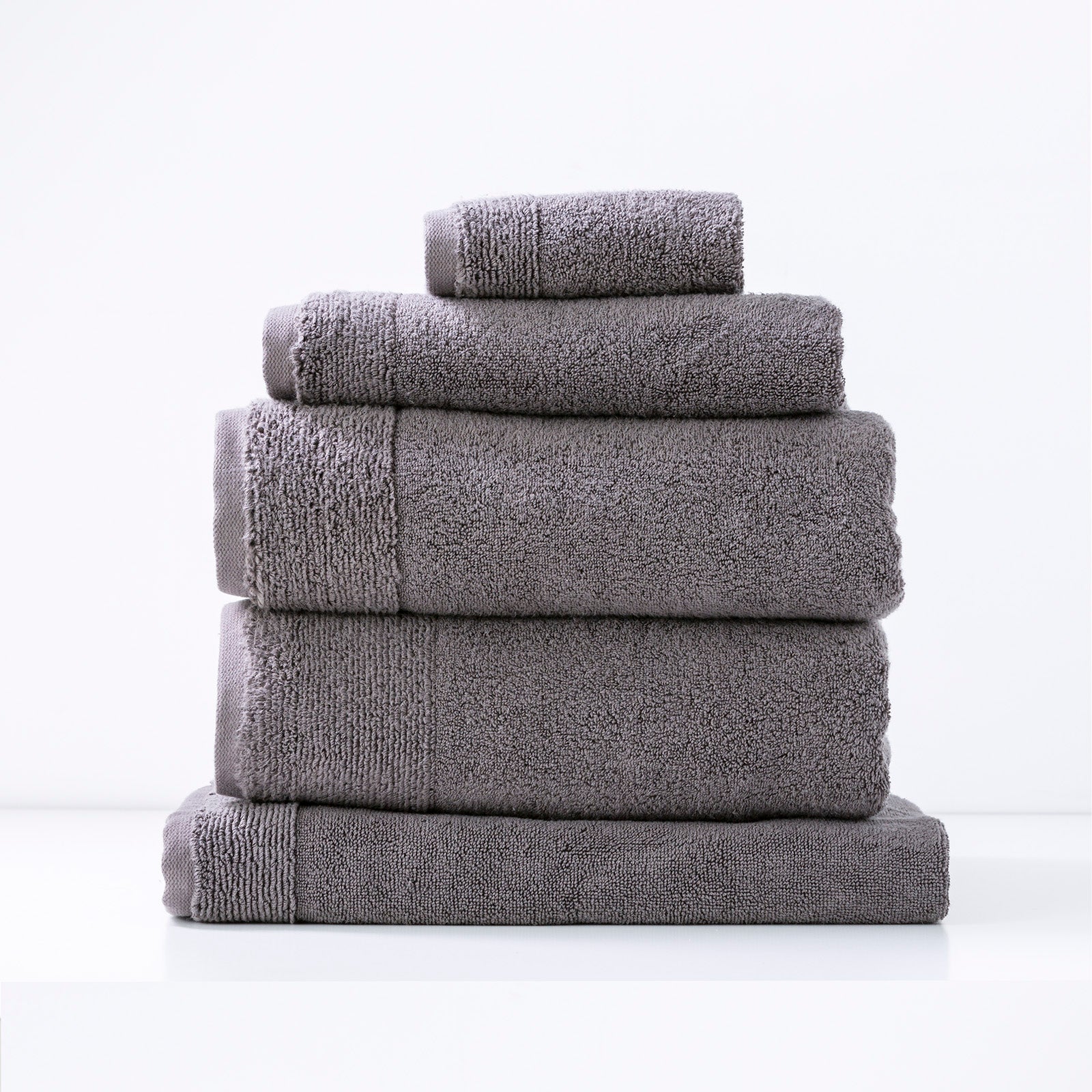 Aireys 650 GSM Zero Twist 5 Piece Bath Nickel Towel by Renee Taylor