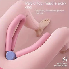 Non-electric pelvic floor muscle trainer and thigh exerciser, suitable for women's postpartum recovery, leg and gluteal fitness