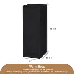 Water Dispenser Dustproof Cover, Suitable for Most Home Office Water Dispensers and Coolers - Black - Size 200*55*60cm