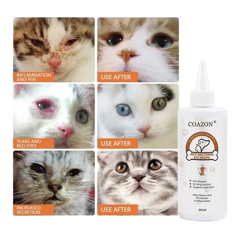 pet products Pet products COAZON, Eye Stain Remover for Dogs and Cats, Dry Eyes, Keratitis ,Conjunctivitis,One's Eyes Become Bloodshot,Redness And Itching, Increased Secretion