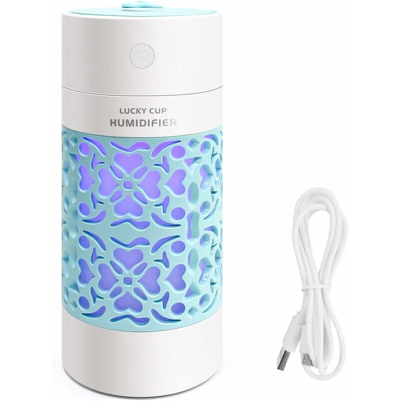 Baby Air Humidifier, 250Ml Mini Air Humidifier, Quiet Humidifier, Waterless Auto Shut-Off Function, Suitable For