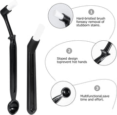 Coffee machine cleaning brush - 15 pieces - barista accessories - cleaning brush set - Cleaning brush for coffee machine - Cleaning brush for coffee spout and milk hose coffee machine - cleaning brush espresso machine