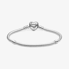 Pandora Unique Elegant Sterling Silver Bracelet db 17 cm 17 cm