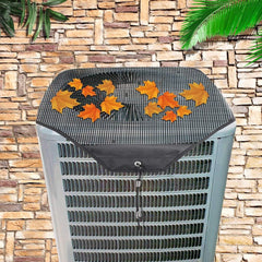 Ac Unit Cover - Conditioner Summer Top Air Conditioner Leaf Guard Air Conditioner Cover For Outside Units (Mesh, 28"×28")