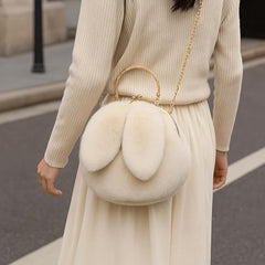 Women's Shoulder Bag - Handbag - Bags with Zipper - Women's Bag - Phone Bag - Shoulder Bag/Crossbody Bag - 20*30cm - Beige