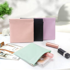 Wallet - Organizer - Women's Wallet - Gift - Gift for Women - Gift for Girlfriend - Gift for Mother - Set of 4 (Pink, Light Green, Light Purple, Black)