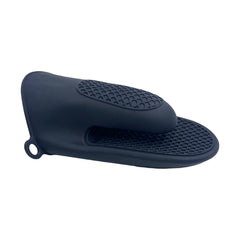 1Pc Mini Silicone Oven Mitt, Heat Resistant Oven Glove for Kitchen Cooking and Baking, Black