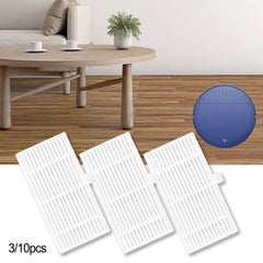 10 Pcs Robot Vacuum Replacement Filter Compatible with MAMNV BR150 BR151 and ZCWA BR150 BR151 2 in 1 Robot Vacuum Cleaner Spare Parts