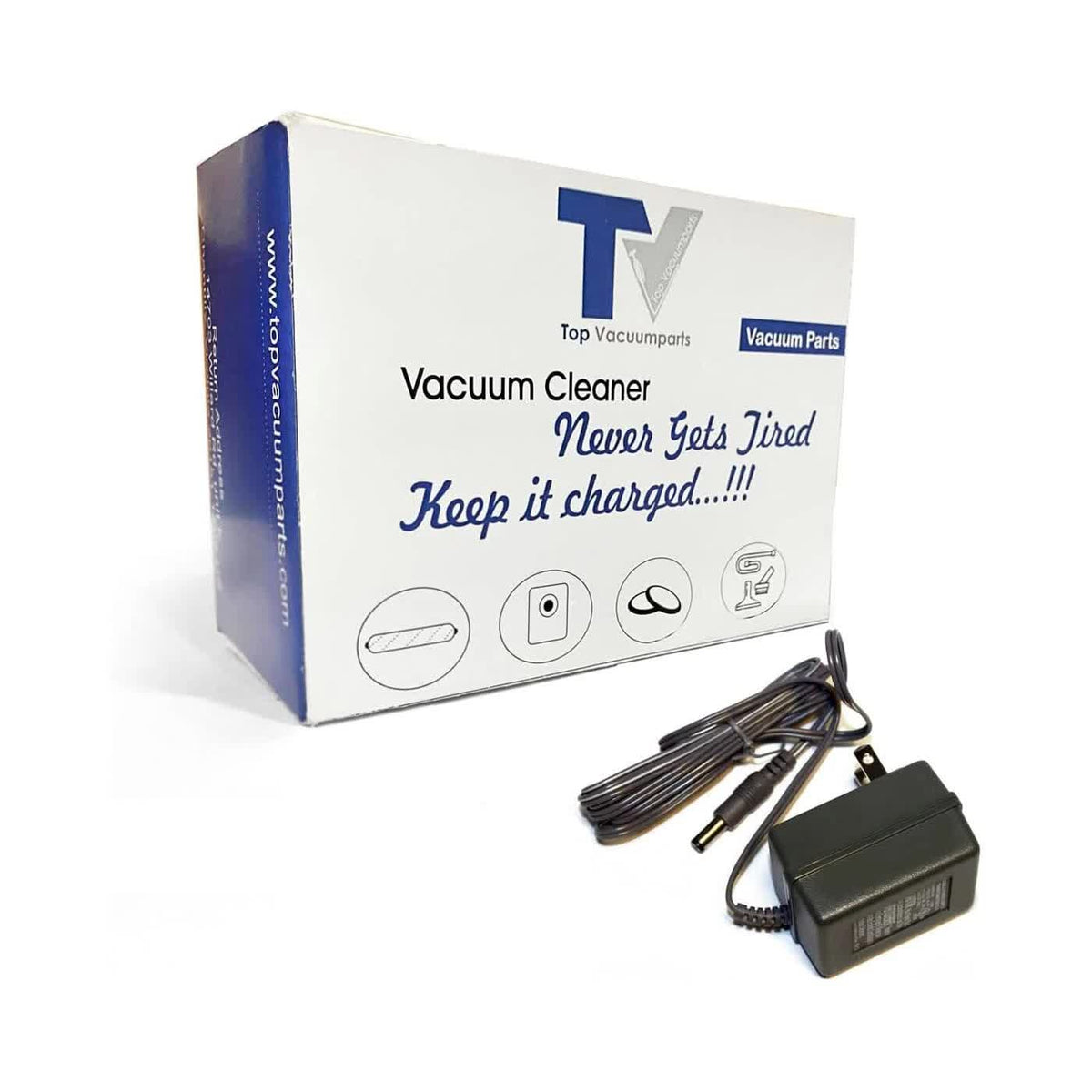 AC Adapter Compatible with Euro Pro UV610DT UV610C Sweeper, Replacement Part XA610