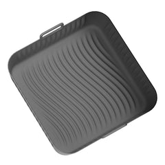 Silicone Air Fryer Liner Compatible with Cosori, Washable, Gray