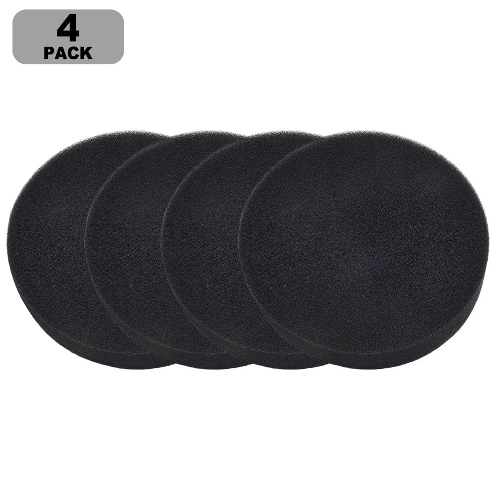 4 Pack Replacement Foam Filter Compatible with Bissell 3313 PowerForce CleanView Vacuum Cleaners, Round Foam Filter for Home Appliance Parts