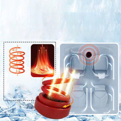 Car Heater, 12V Heated Windshield Fan Defroster for Vehicle Anti Icing, Kinetic Molecular Heater for Winter Driving