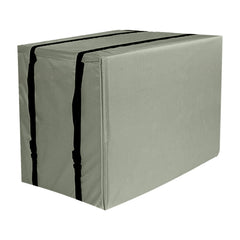 Window Air Conditioner Cover Outdoor, Waterproof Dust-Proof Outside Window AC Unit Protection Cover, Black, L, Beige