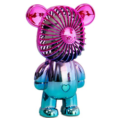 Handheld Mini Fan Personal USB Rechargeable Battery Powered Handy Fan with 3 Speeds Adjustable for Home, Outdoor, Office, Travel