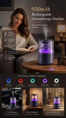 Auto Start-Stop Car Aroma Diffuser XM-ZS44, Calming Rain, Christmas & Dad Gift