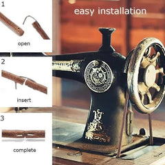 Singer Sewing Machine Foot Pad Part Leather Foot Pad Strap Foot Pedal Strap Sewing Machine Accessories