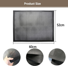 Induction Hob Protector Mat Magnetic Silicone Heat Resistant Scratch Protector Cooktop Cover, 60x52cm