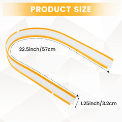 809006501 Dishwasher Bottom Door Gasket Replacement, Compatible for Fri-gidaire Ken-more E-lectrolux Cro-sley, Replaces 154576501 154297601 PS9495545 AP5809675 154297602 154588201