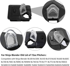 Pour Spout Cover for Ninja Blender Lid Replacement - 72 oz Pitcher Flap Spout Cover Replacement Parts for NJ600 BL610 BL740 BL700