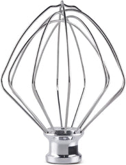 Stainless Steel K45WW Wire Whip, Attachments Fits for KitchenAid 4.5 5 Quart Tilt-Head Stand Mixer, Egg Stirrer, Cream Beater, Cakes Mayonnaise Whisk Kitchen aid Accessories