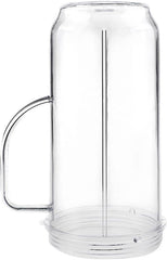 QT Tall 22oz Replacement Part Cup Mug with handle compatible with 250w Magic Bullet On-The-Go Mug