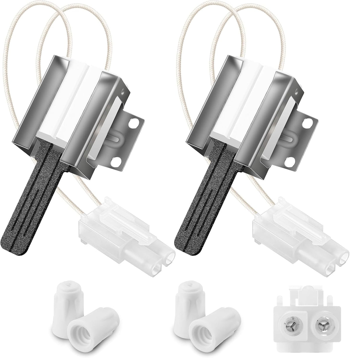 2 Pack Gas Range Oven Igniter, Compatible with Frigidaire Crosley Tappan 316489400 316489403 316428500 IG94 AP3963540 316428501 5304462661 PS1528534 1197384 7316489400 IG9400 -