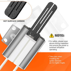 2 Pack Gas Range Oven Igniter, Compatible with Frigidaire Crosley Tappan 316489400 316489403 316428500 IG94 AP3963540 316428501 5304462661 PS1528534 1197384 7316489400 IG9400 -