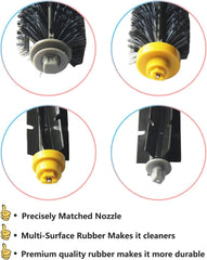 Accessory Replacement Kit Bristle Beater & Side Brushes & Aero Vac ilters Compatible with iRobot Roomba 600 Series 585 595 614 618 620 630 650 660 680 685 690 692 694 695 Vacuum Parts