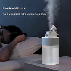 Mini Cold Fog Humidifier with Night Light, Quiet Air Humidifier for Babies