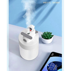 Mini Cold Fog Humidifier with Night Light, Quiet Air Humidifier for Babies