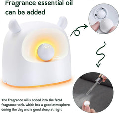 500ml Quiet White Humidifier for Bedroom, Plants, Babies Room