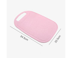 Chopping Block Food Grade Non-Slip 4 Colors Kitchen Cutting Board for Kitchen-Pink