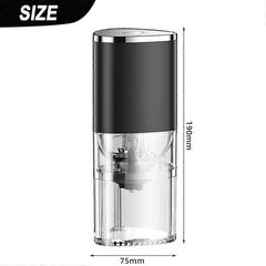 Electric Burr Coffee Grinder - Mini Cordless Coffee Bean Grinder for Home & Travel