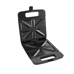 Triangle Waffle Maker with Handle - Portable Nonstick Waffle Iron for Home & Restaurant