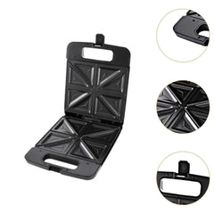 Triangle Waffle Maker with Handle - Portable Nonstick Waffle Iron for Home & Restaurant
