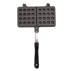 Manual Waffle Maker - Double Nonstick Aluminum Alloy Waffle Mold for Hash Browns, Pancakes