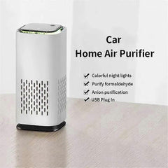 Car Air Purifier, Negative Ion Odor Remover for Vehicle