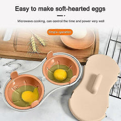 Microwave Fried Egg Cooking Tool for Kitchen Use