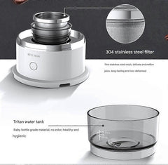 Portable Drip Coffee Maker Mini Double Filter Manual Coffee Brewing Machine
