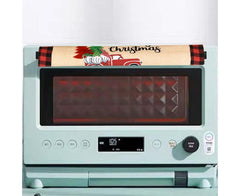 3Pcs Christmas Refrigerator Microwave Oven Door Handle Cover Sleeve Decoration