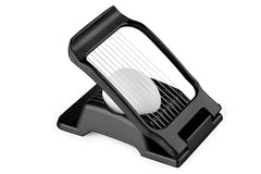Aluminum Alloy Egg Slicer for Hard Boiled Eggs Strawberry Slicer for Salad-Black
