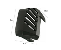 Bicycle Battery Cover Lightweight Design Easy Installation Hollow Out Protect Battery Anti-break Electroplated Battery Protector for GX EAGLE - Multicolor