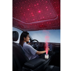 Star Projector Air Humidifier, Suitable for Home and Car Use - Pink