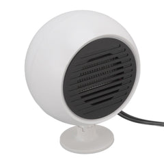 Car Heater Constant Temperature Low Noise Wide Angle 360° Adjustable Car Heater Fan White 24V