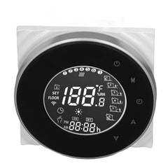 Smart Floor Heat Thermostat Voice Phone Control LCD Touch Screen WiFi Thermostat for Electric Heating Systems 95‑240VAC