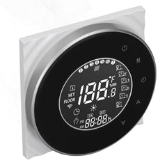Smart Floor Heat Thermostat Voice Phone Control LCD Touch Screen WiFi Thermostat for Electric Heating Systems 95‑240VAC