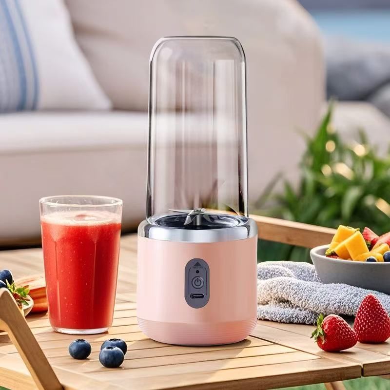Personal Blender Portable Blender Smoothie Blender Protein Shake Blender Juice - Pink - Size Single cup