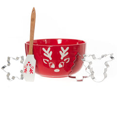 Bread and Butter Electroplate Icy Reindeer Mini Mix Bowl Set-QLD_Metro